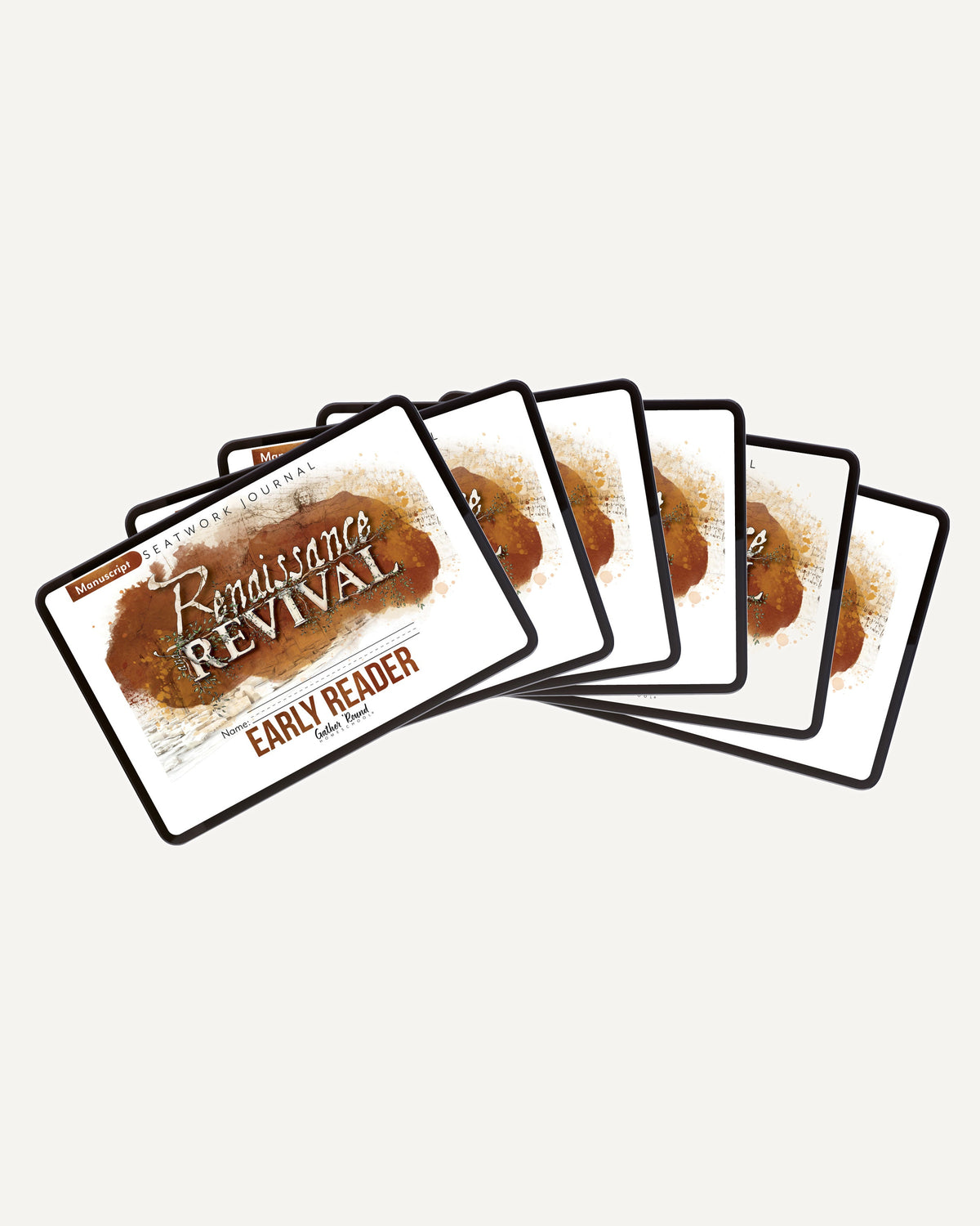 Renaissance and Revival Homeschool Unit Study Digital Seatwork Journal Manuscript Bundle
