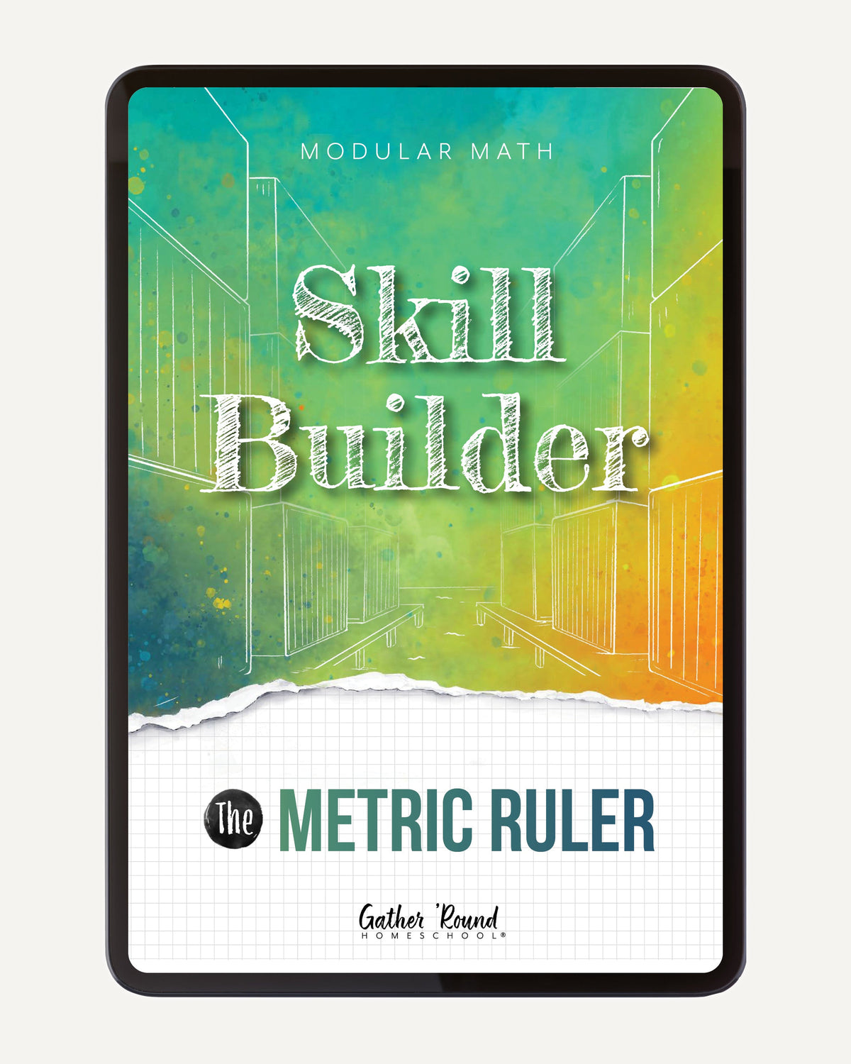 Measurement Step 5 modular math homeschool digital skill builder the metric ruler