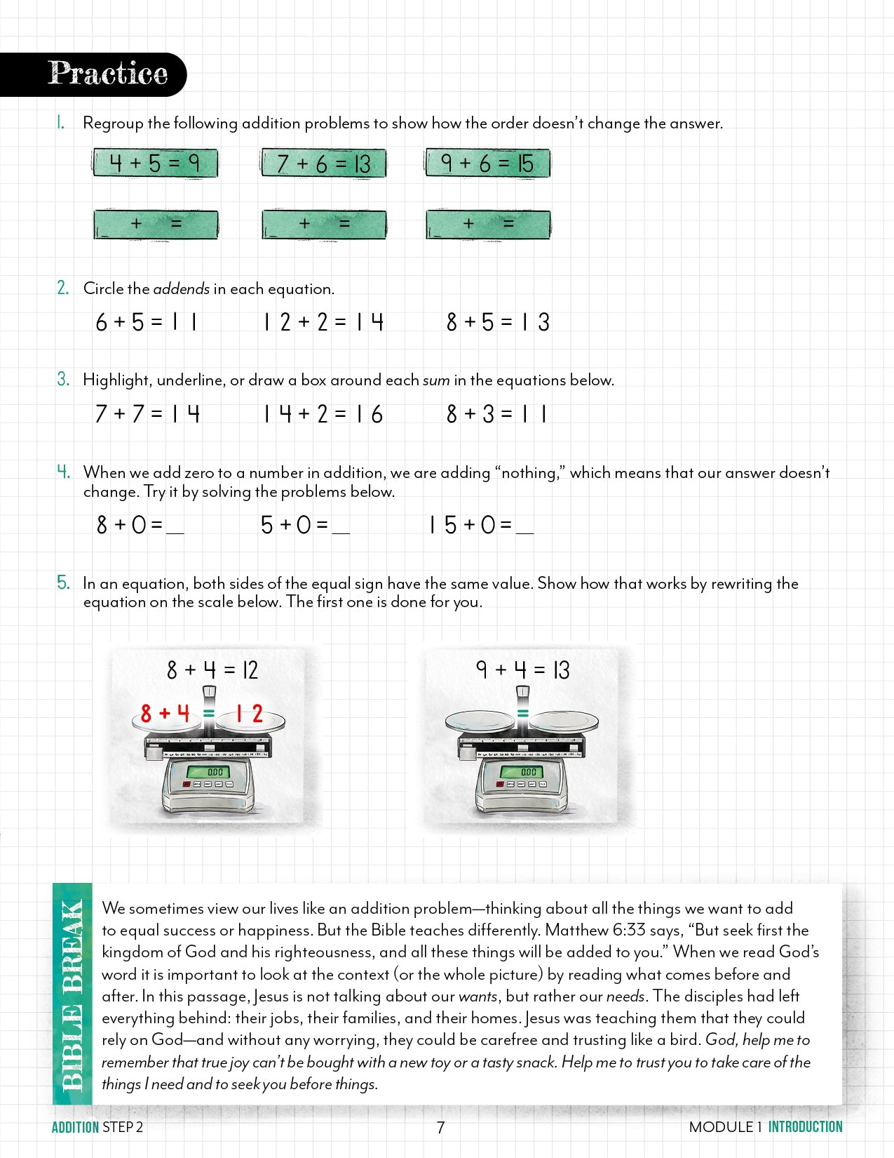 Modular Math: Addition – Gather 'Round Homeschool USA