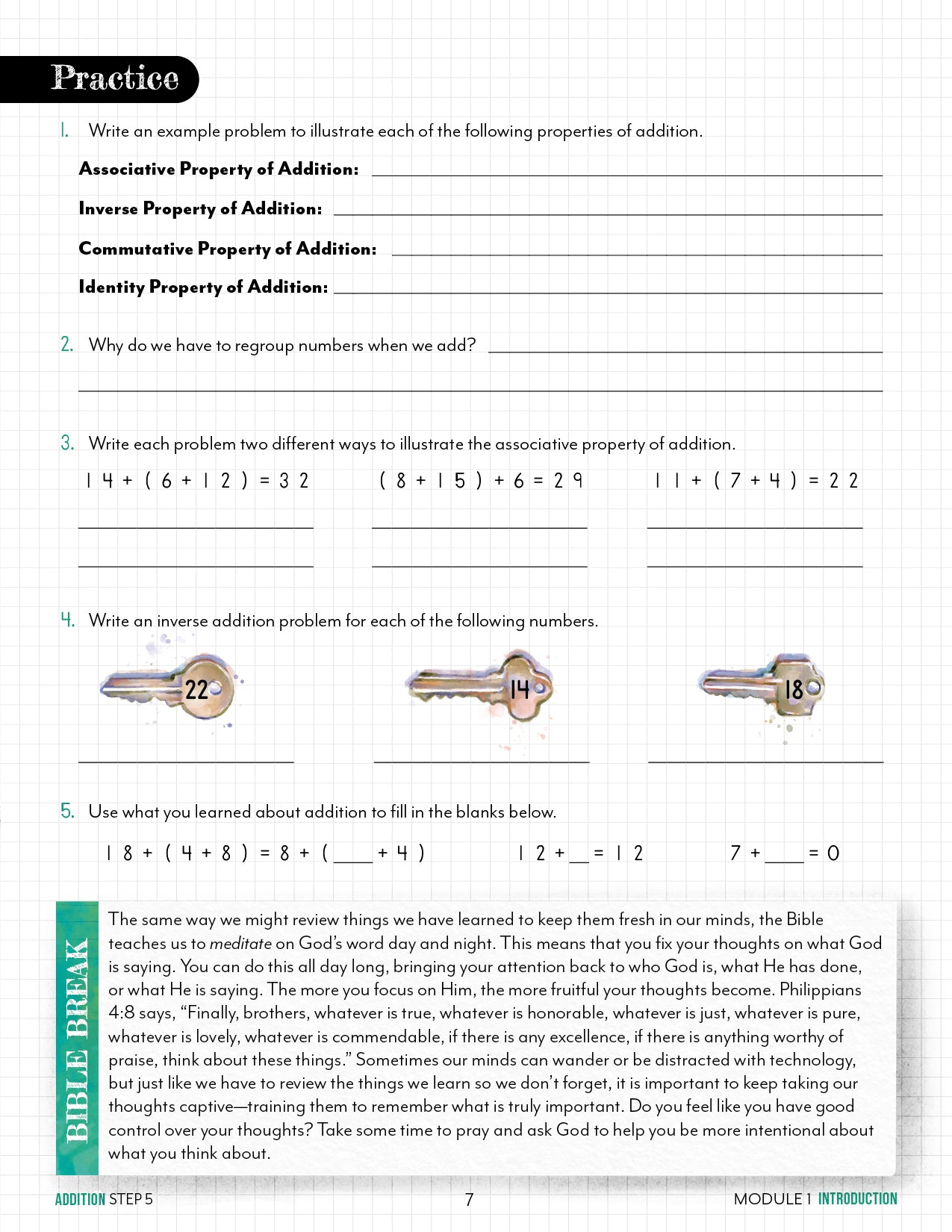 Modular Math: Addition – Gather 'Round Homeschool USA