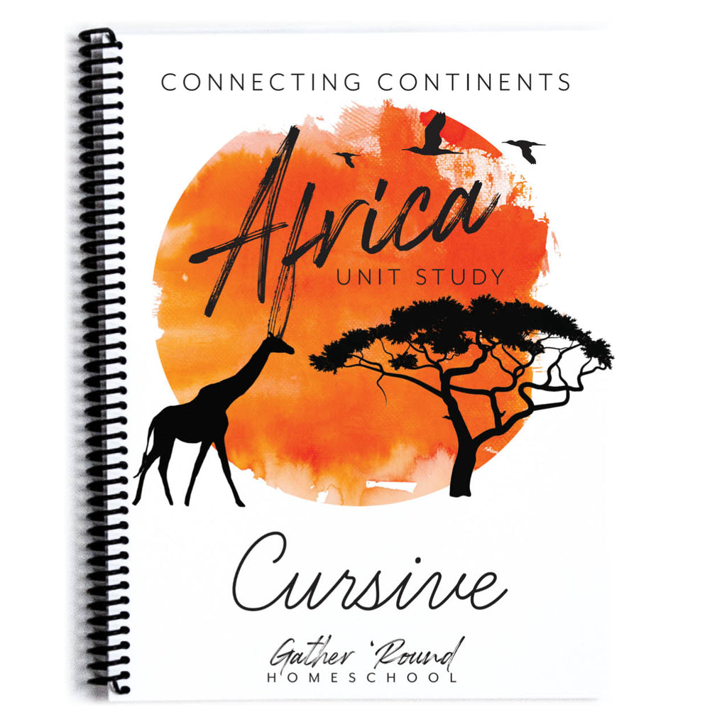 Africa Cursive Writing Printed Book