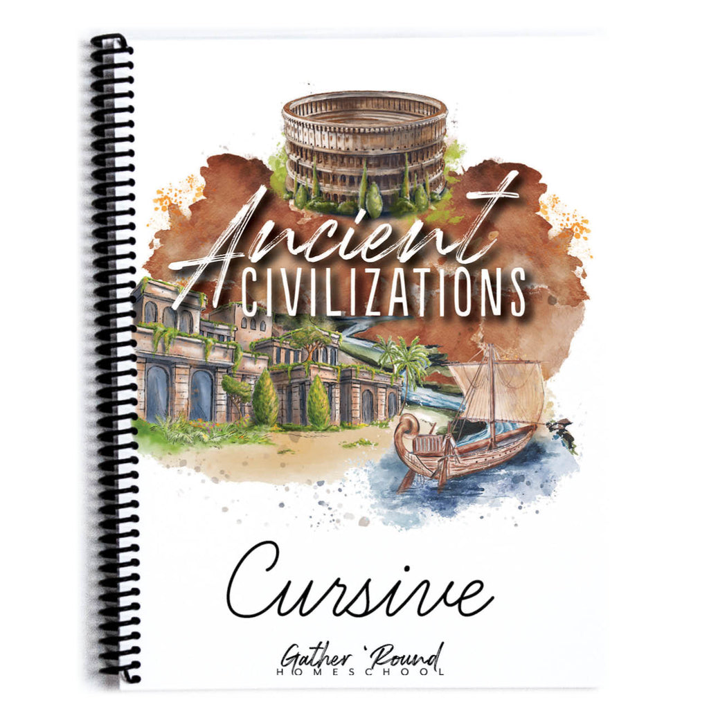 Ancient Civilizations Cursive Writing Printed Book