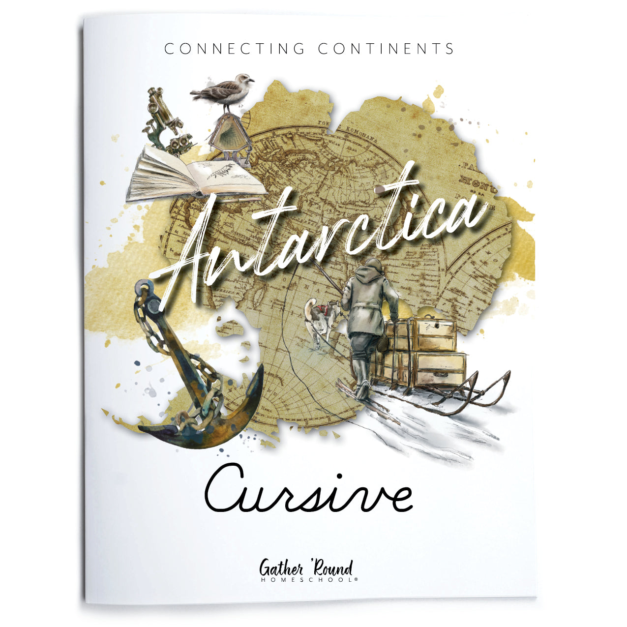 Antarctica Cursive Writing Book (Print)