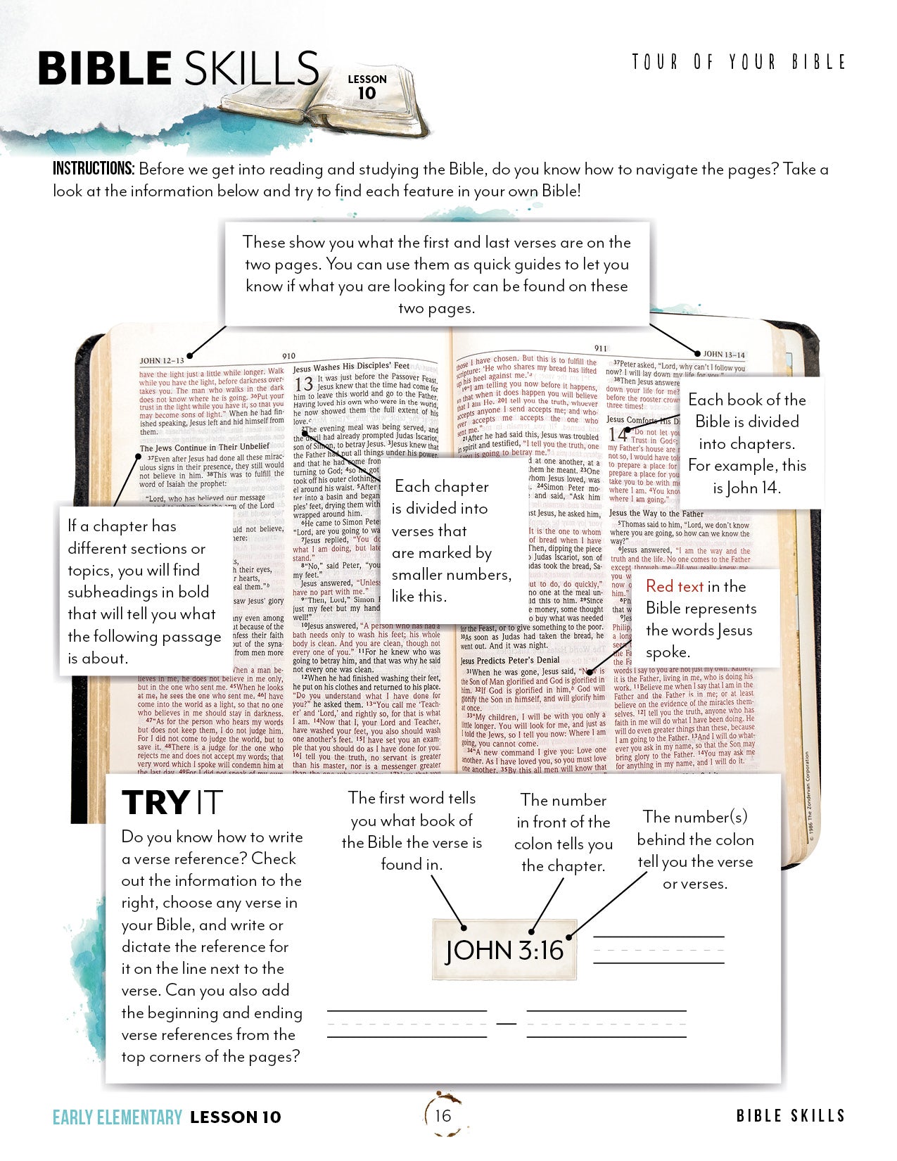 Bible Skills (Digital Download FREEBIE)