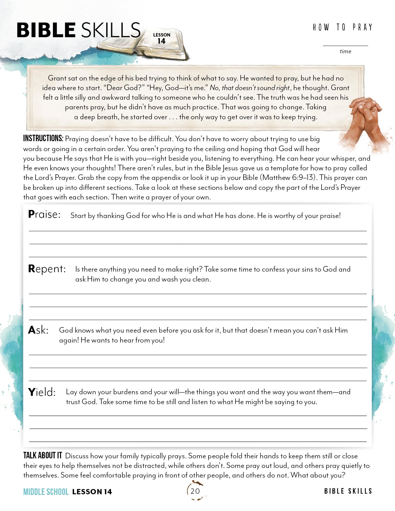 Bible Skills (Digital Download FREEBIE)