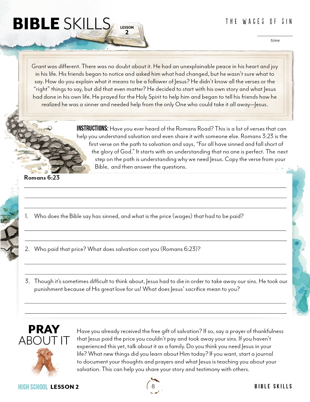 Bible Skills (Digital Download FREEBIE)