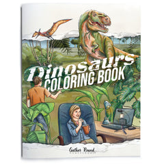 Dinosaurs Homeschool Unit Study Printed MP3 Companion Dinosaurs Coloring Book