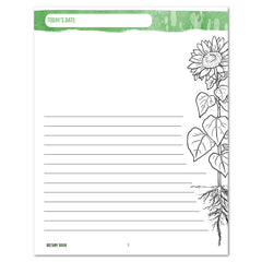 Botany Homeschool Unit Study Printed Botany Book Journal Entry Page