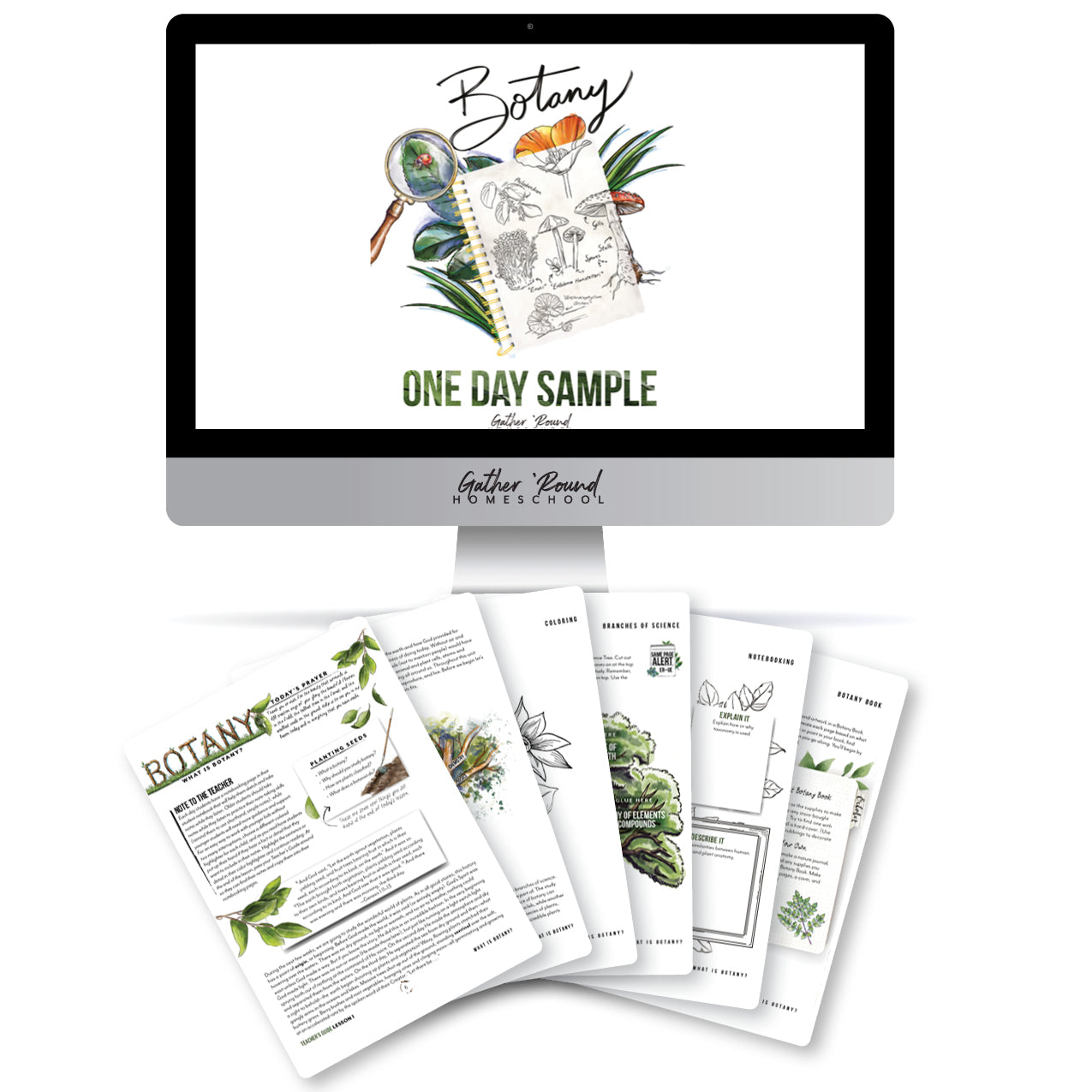 Botany One Day Sample Gather 'Round Homeschool USA