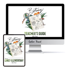 Botany Homeschool Unit Study Digital Bundle Teacher's Guide and Early Elementary 
