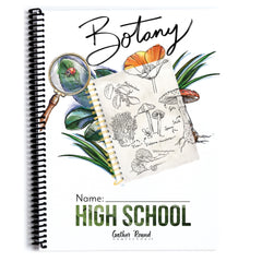 Botany Homeschool Unit Study Printed High School Student Book 