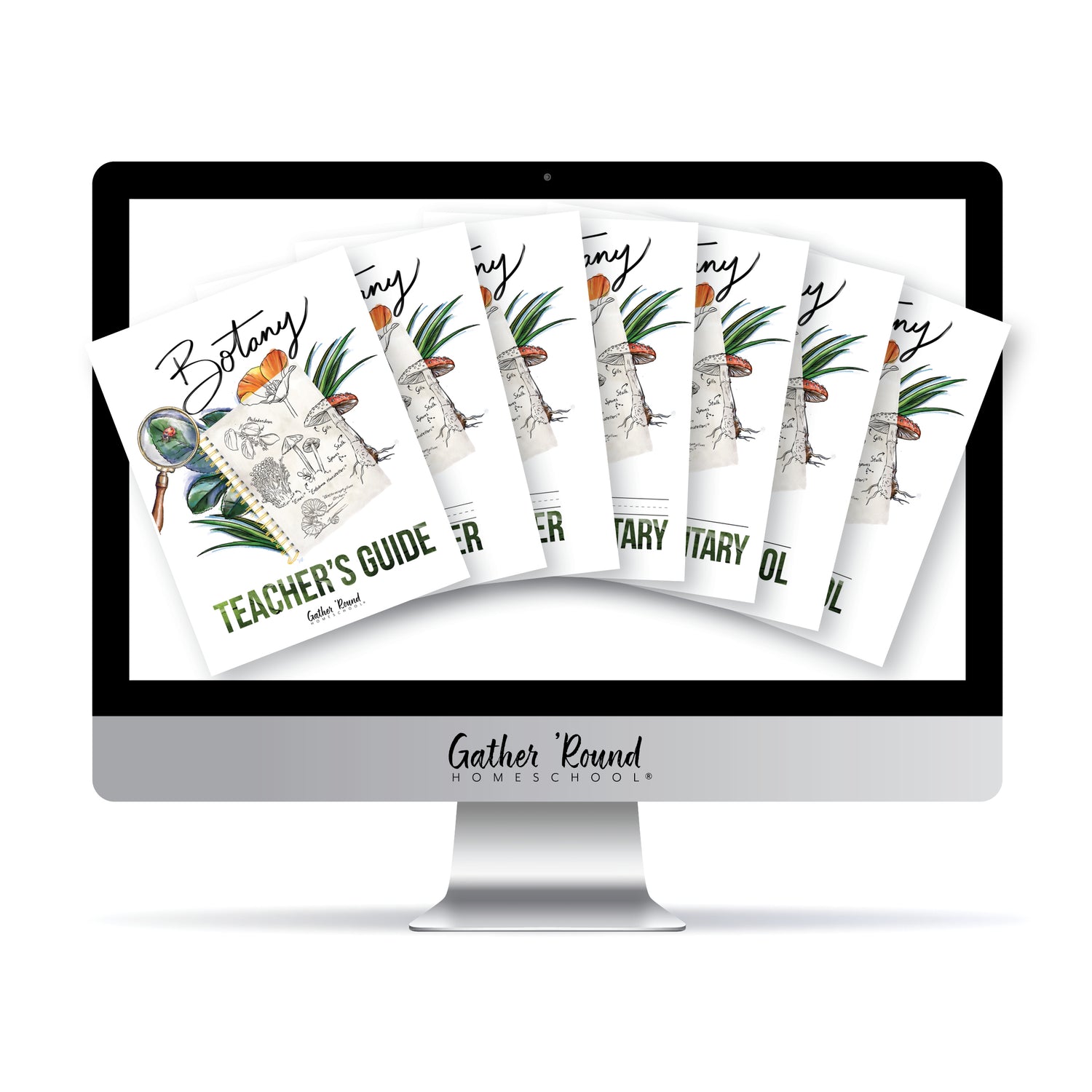 Botany Homeschool Unit Study Digital Complete Family Bundle 