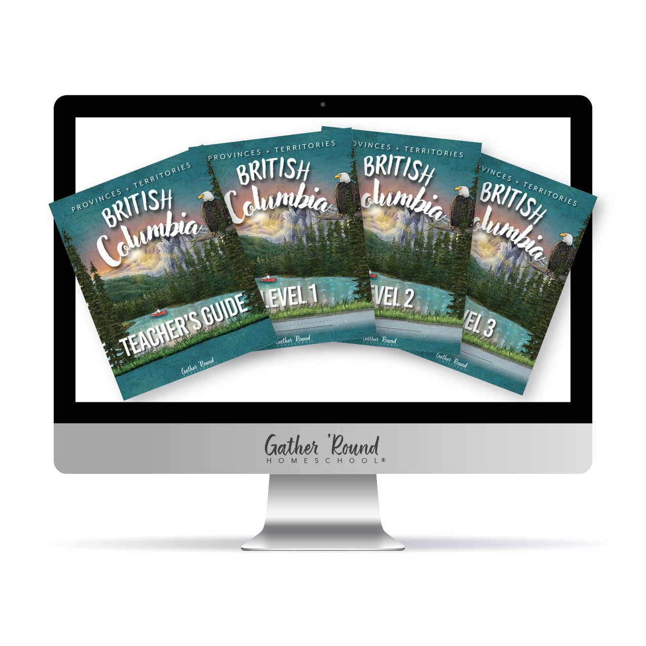 British Columbia Homeschool Unit Study Digital Complete Family Bundle 