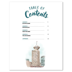 British Columbia Homeschool Unit Study Digital Teacher's Guide Table of Contents