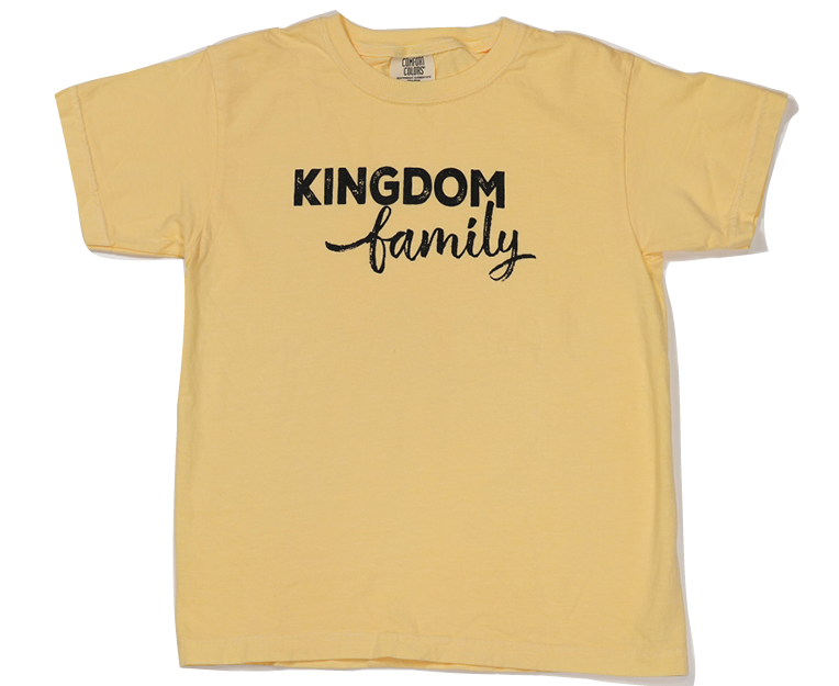 Youth Kingdom Family T-Shirt (Comfort Colors)