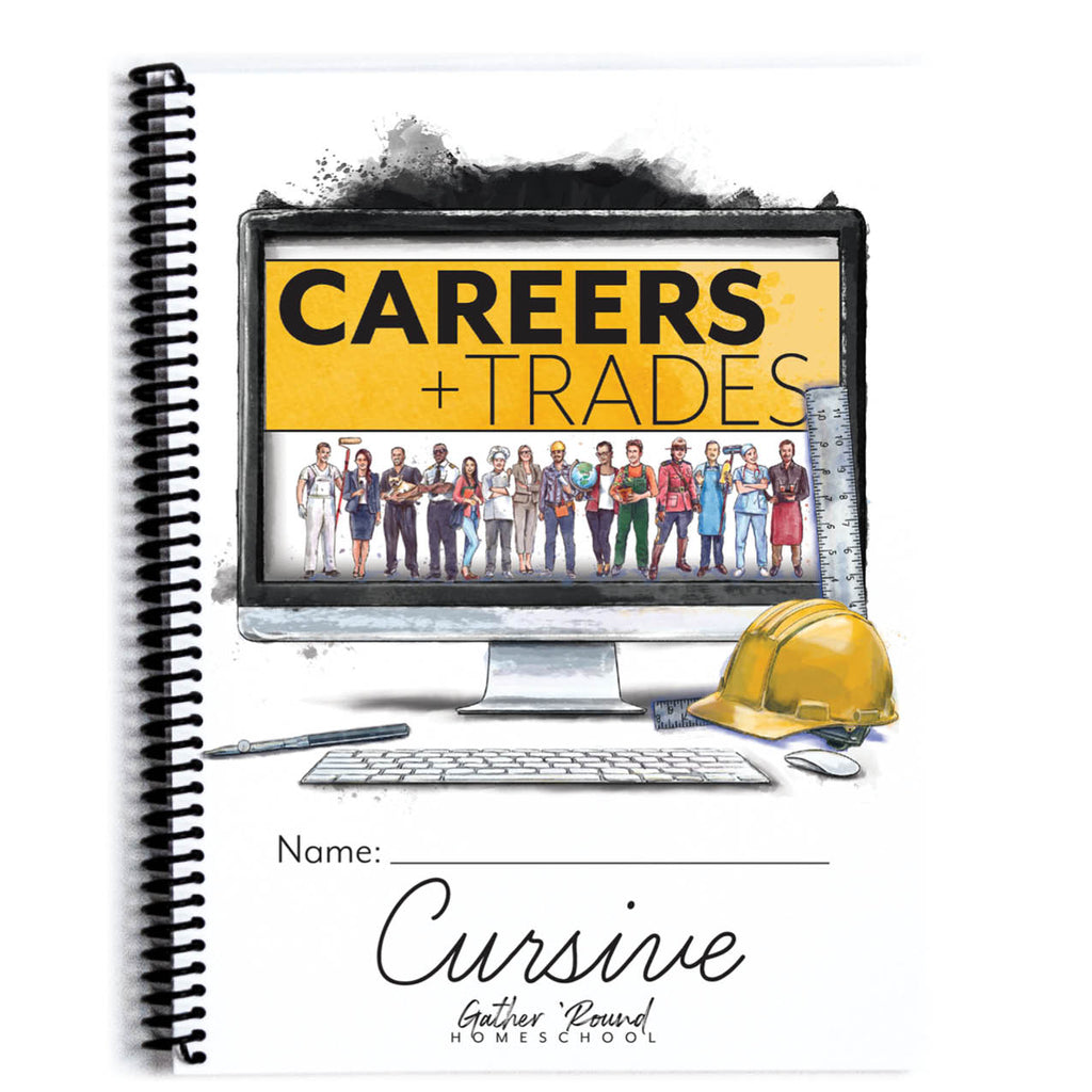 Careers + Trades Cursive Writing Printed Book