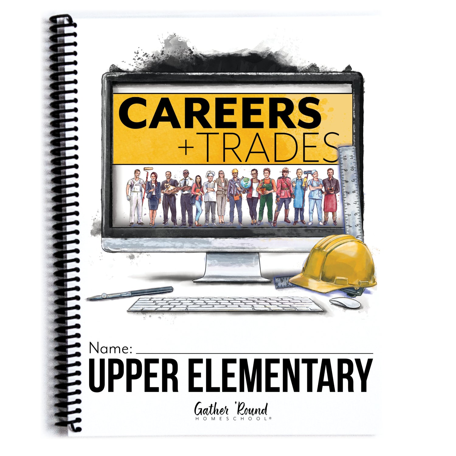 Careers + Trades Homeschool Unit Study Printed Upper Elementary Student Book 