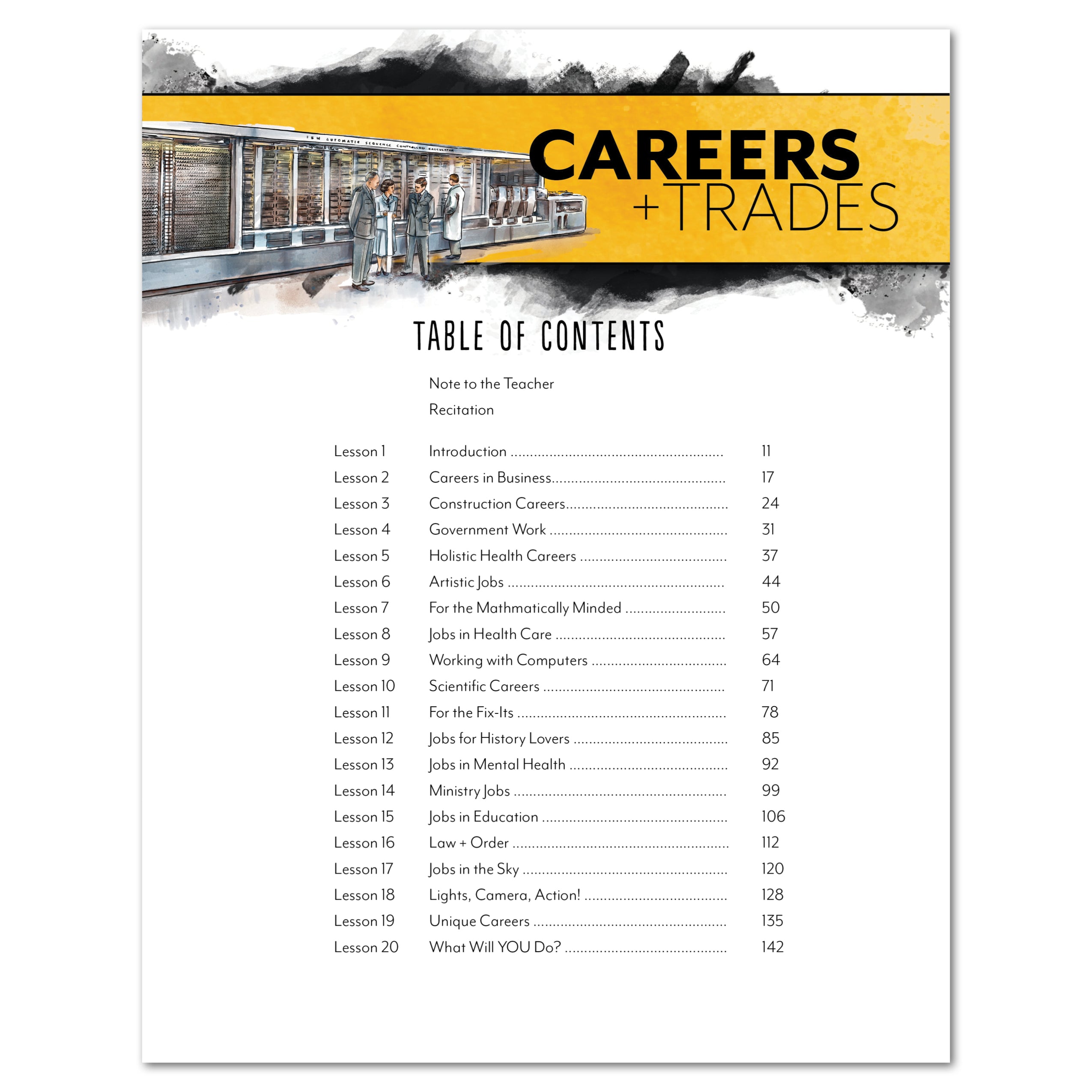 Careers and Trades Unit (Printed Books) – Gather 'Round Homeschool USA