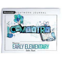 Chemistry Homeschool Unit Study Printed Seatwork Journal Manuscript Early Elementary