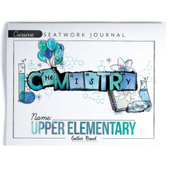 Chemistry Homeschool Unit Study Printed Seatwork Journal Cursive Upper Elementary