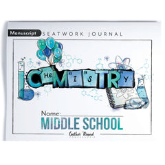 Chemistry Homeschool Unit Study Printed Seatwork Journal Manuscript Middle School