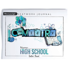 Chemistry Homeschool Unit Study Printed Seatwork Journal Manuscript High School