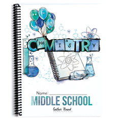 Chemistry Homeschool Unit Study Printed Middle School Student Book 