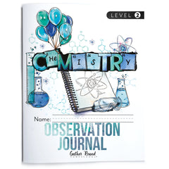 Chemistry Homeschool Unit Study Printed Observation Journal Level 2 Student Book 