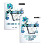 Chemistry Homeschool Unit Study Printed Observation Journal and Experiment Book Level 1 Bundle