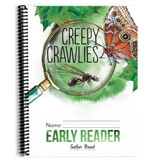 Creepy Crawlies Homeschool Unit Study Printed Early Reader Student Book