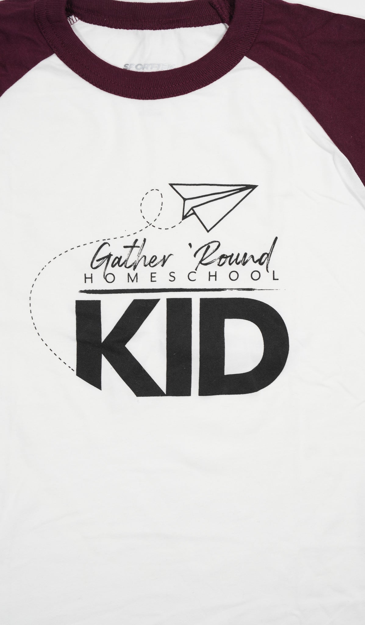 Gather 'Round Homeschool Youth Baseball 3/4 Shirts
