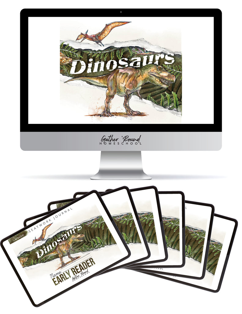 Dinosaurs Digital Seatwork Books