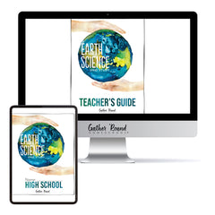 Earth Science Homeschool Unit Study Digital Bundle Teacher's Guide and High School Student Book