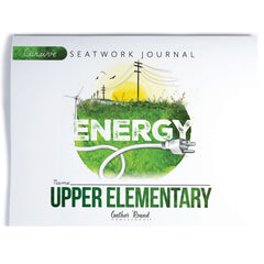 Energy Homeschool Unit Study Printed Seatwork Journal Cursive Upper Elementary 