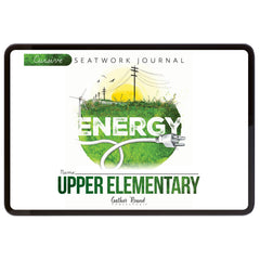 Energy Homeschool Unit Study Digital Seatwork Journal Cursive Upper Elementary Student Book