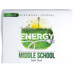 Energy Homeschool Unit Study Printed Seatwork Journal Cursive Middle School