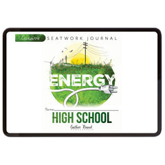 Energy Homeschool Unit Study Digital Seatwork Journal Cursive High School Student Book