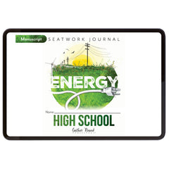 Energy Homeschool Unit Study Digital Seatwork Journal Manuscript High School Student Book
