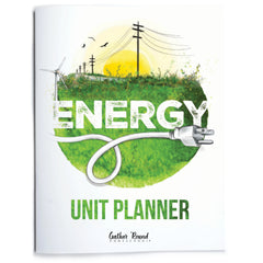 Energy Homeschool Unit Study Printed Unit Planner