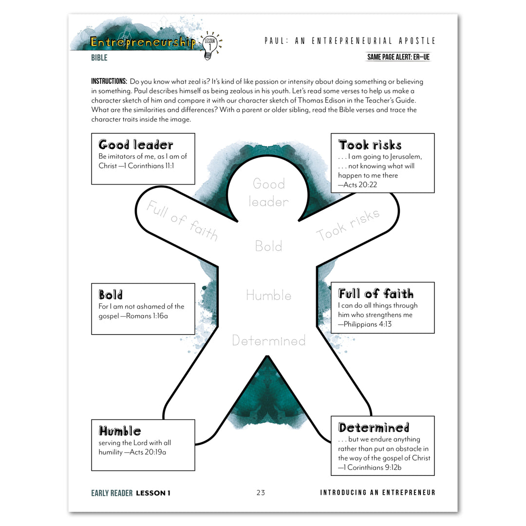Entrepreneurship Unit (Printed Books) – Gather 'Round Homeschool USA