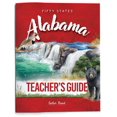 Alabama Fifty States Homeschool Unit Study Printed Teacher's Guide