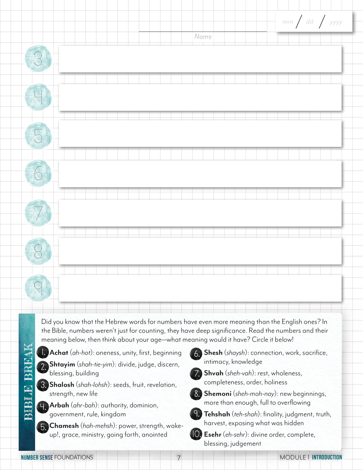 Modular Math: Number Sense (Printed Books)