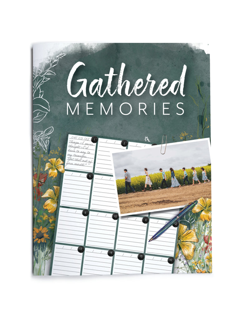 Gathered Memories: A Daily Reflection Journal for Busy Moms