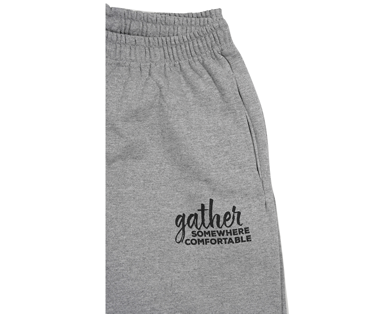 Gathered Somewhere Comfortable Sweatpants (gray)