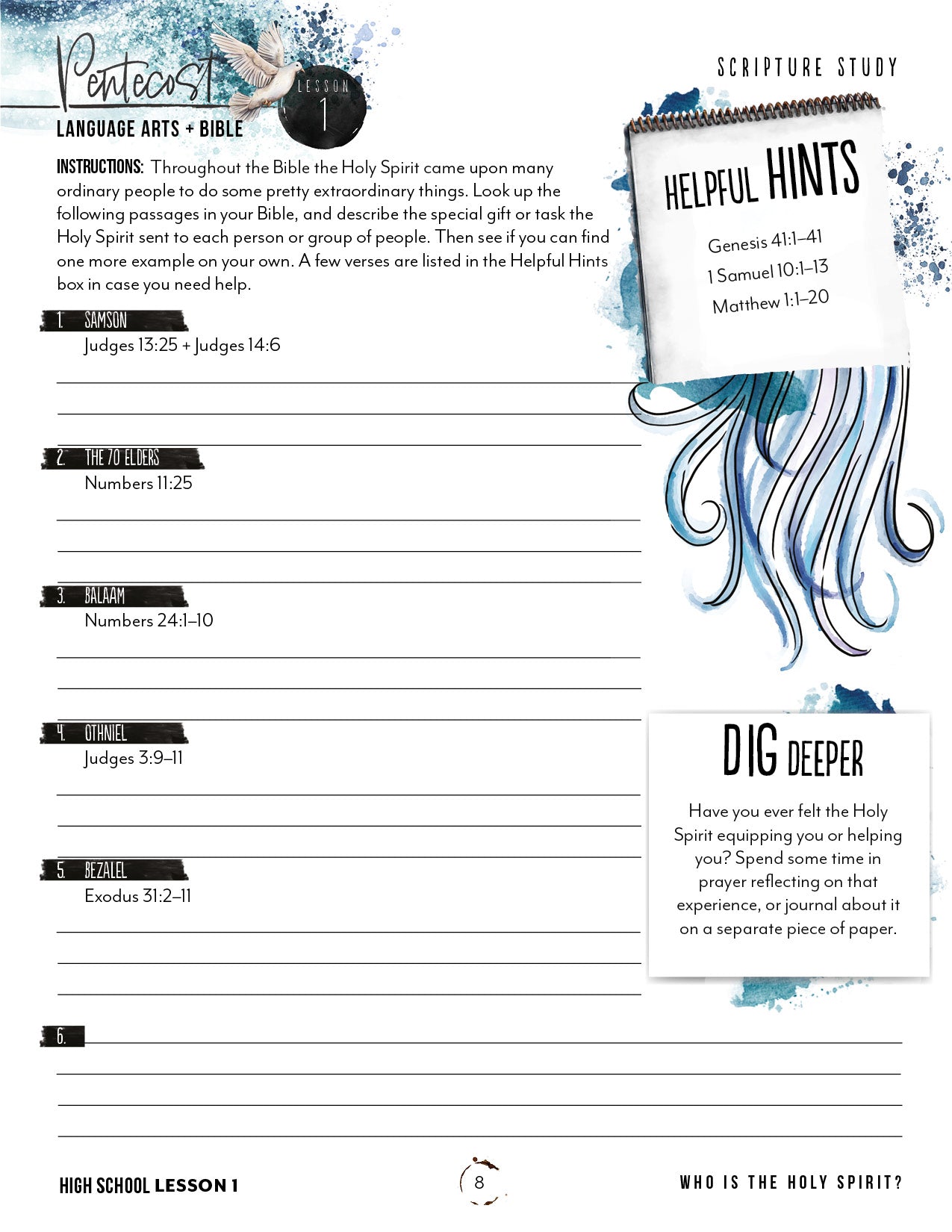 Pentecost Unit (Printed Books)