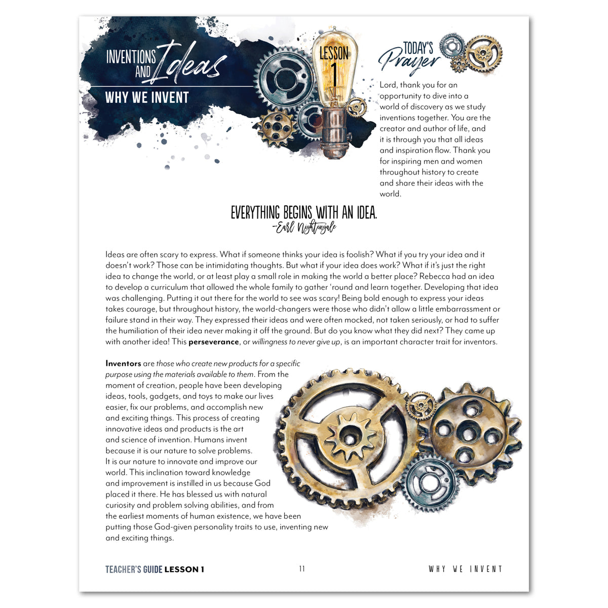 Inventions and Ideas Unit (Digital Bundles) – Gather 'Round Homeschool USA