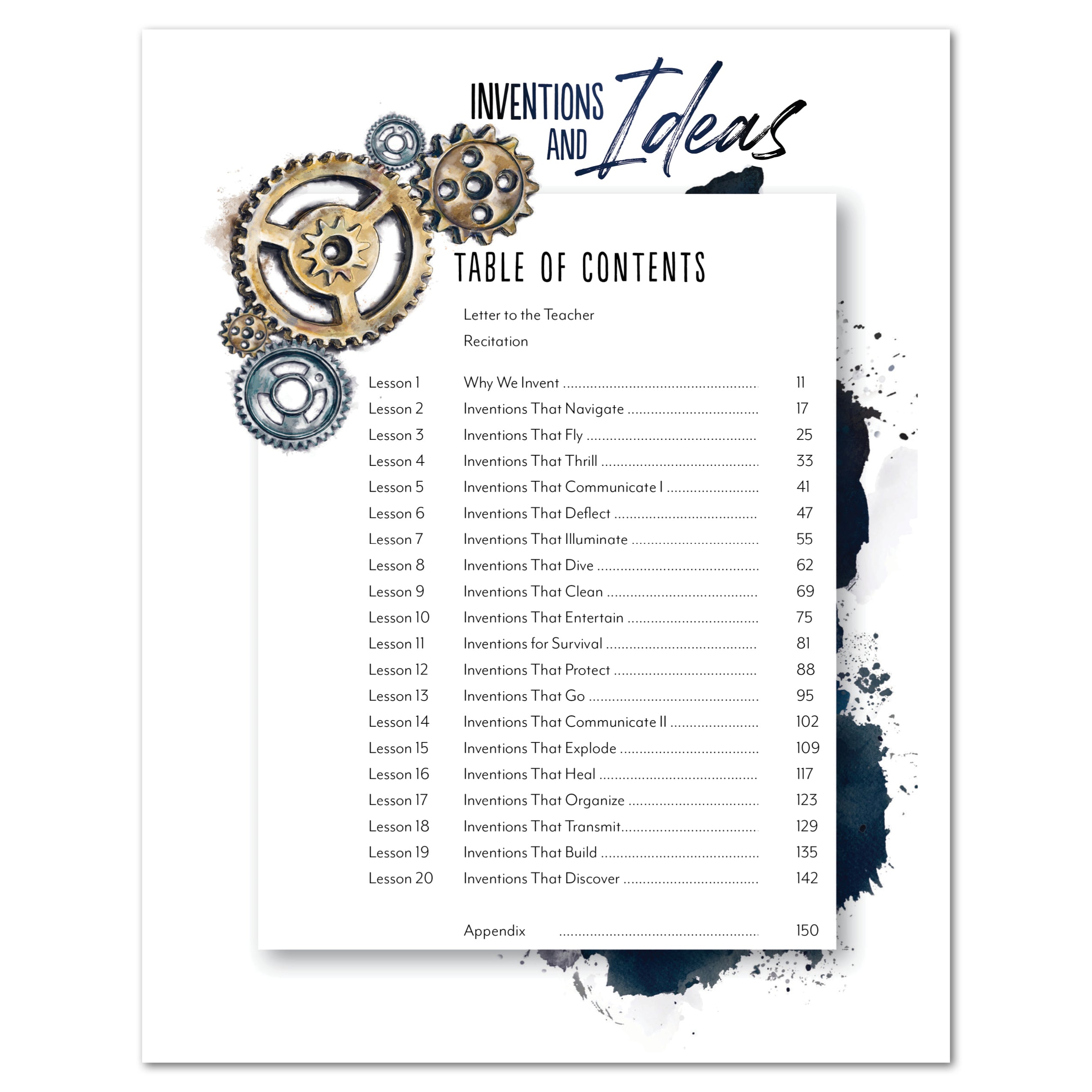 Inventions and Ideas Unit (Printed Books) – Gather 'Round Homeschool USA