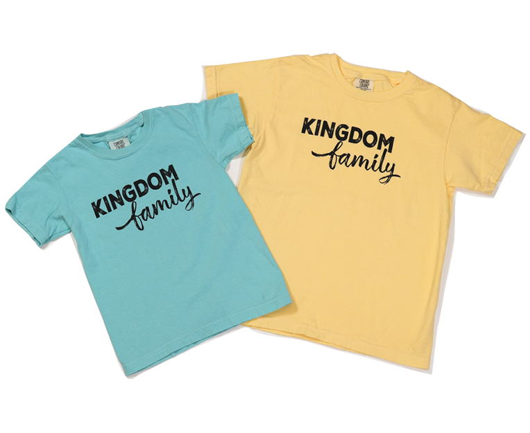 Youth Kingdom Family T-Shirt (Comfort Colors)