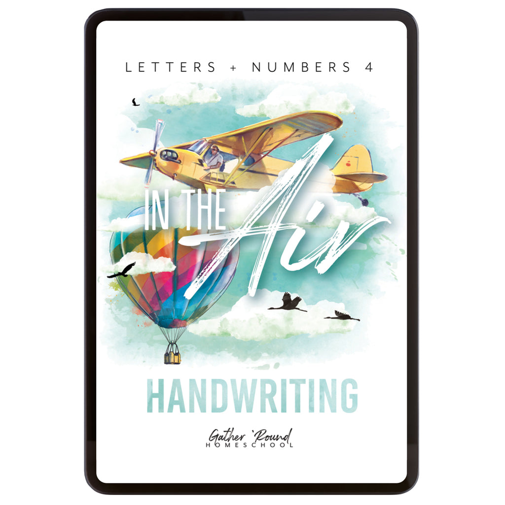 Letters + Numbers 4: Handwriting Book
