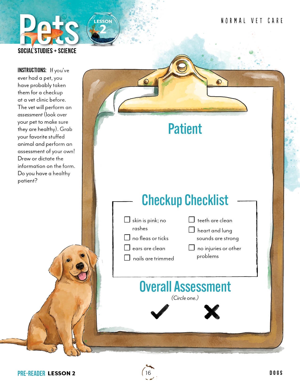 Pets Unit (Printed Books)